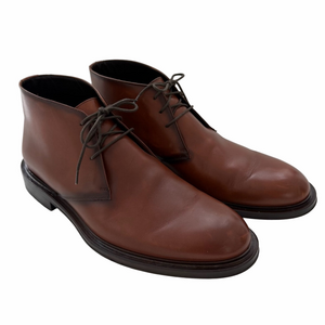 Adam Derrick To Boot Richard Chukka Boots Cognac Trapper Leather Size 10 EUC